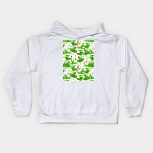 Strawberry garden Kids Hoodie